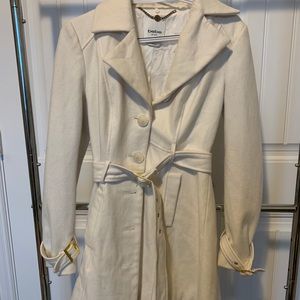 White Trench-coat